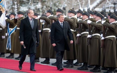 President Ilves: relations between Estonia and Poland is that of two good friends