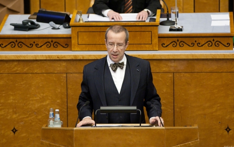President of the Republic  at the opening session of the Riigikogu, 4 April 2011