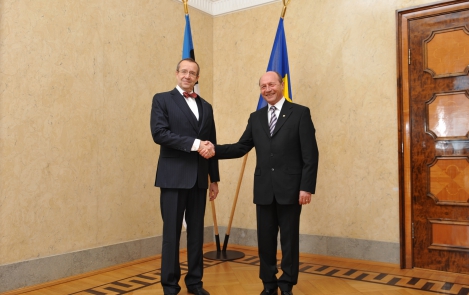 Президент Ильвес главе Румынского государства: наши отношения хорошие и беспроблемные