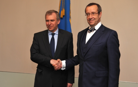 Estonian head of State met with Belgian Prime Minister