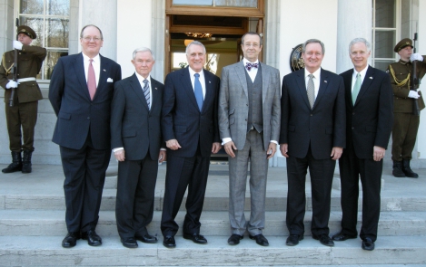 Президент Ильвес встретился с сенаторами Соединенных Штатов Америки