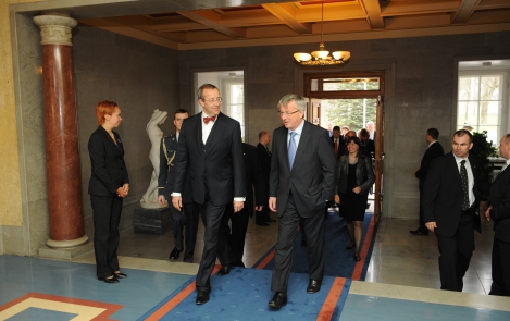 President Ilves ja Luksemburgi peaminister: meie kõigi vastutustunne annab euroalale tugevuse