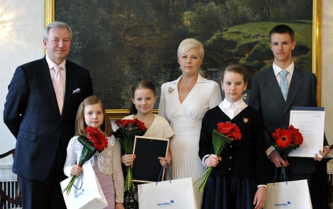 Mrs. Evelin Ilves to young athletes: you set an example to your peers!