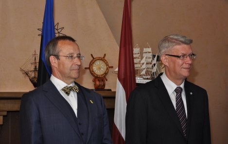 President Ilves to President Zatlers: the most important key word of our regional co-operation is responsibility