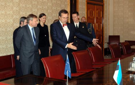 Vabariigi President kohtus NATO peasekretäriga