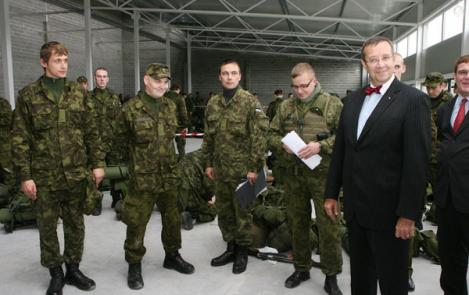 Vabariigi President külastas reservõppust „Siil 2008“