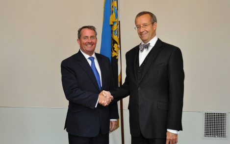 President Ilves met with British Secretary of State for Defence