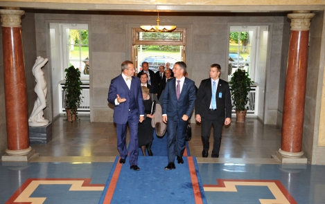 Eesti riigipea kohtus Norra peaministriga