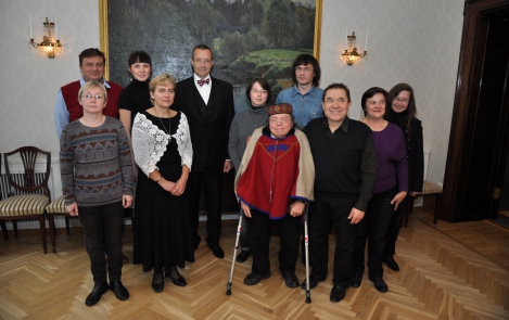 President Ilves at the meeting with the representatives of Finno-Ugrian people: cultural diversity will make a country stronger and greater