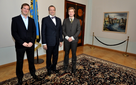 President Ilves kohtus TransferWise'i loojatega
