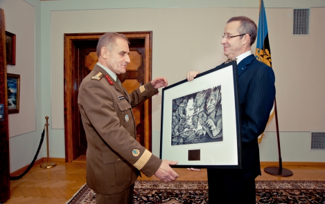 President Ilves met with General Laaneots