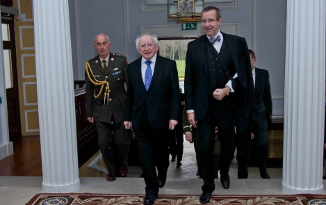 President Ilves Iirimaal: vastutustundlike väikeriikidena mõistame üksteist hästi