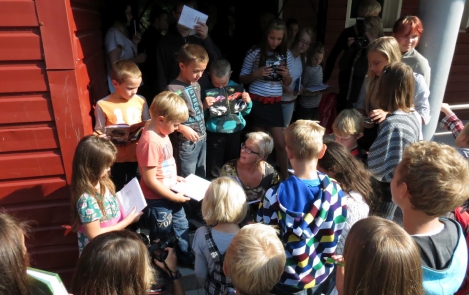 Эвелин Ильвес: организация питания в основной школе Лаука служит примером для всех детских учреждений Эстонии