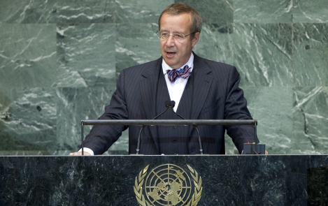 President Ilves ÜRO Peaassambleel riikidele: hakkame vastutustundlikult käituma