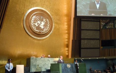 President Ilves to the UN General Assembly countries: we must adopt responsible behaviour