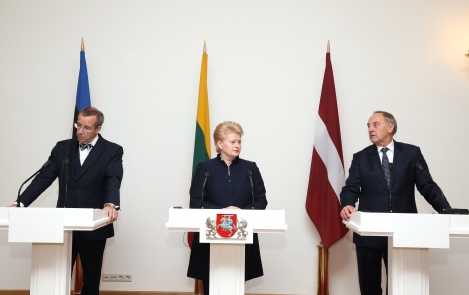 President Ilves: energiajulgeolek on Balti riikide ühine huvi