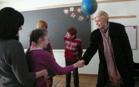 Evelin Ilves külastas Tartu Maarja Kooli