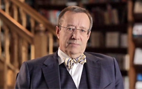 The President, Toomas Hendrik Ilves, on the eve of the Lasting Liberty Day on 26 March 2013 on ETV