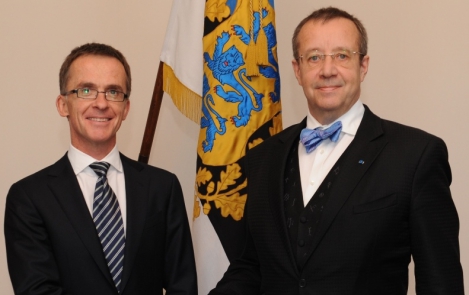President Ilves accepted credentials from Ambassador of Australia