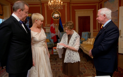 President Ilves in Ottawa: Estonia and Canada are close and responsible partners