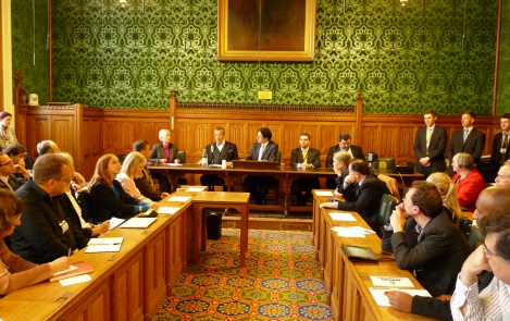 In pictures: President Ilves discussed cyber defence at the House of Commons