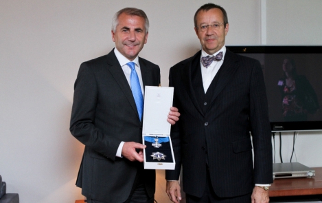 Президент Ильвес встретился с экс-президентом Сербии и специальным представителем Европейского Союза в Афганистане
