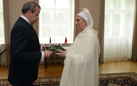 Estonian head of state receives letters of credence from ambassadors of Greece, Thailand, Morocco and Pakistan