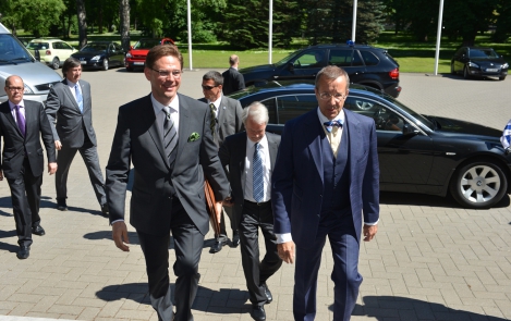Eesti riigipea kohtus Soome peaministriga