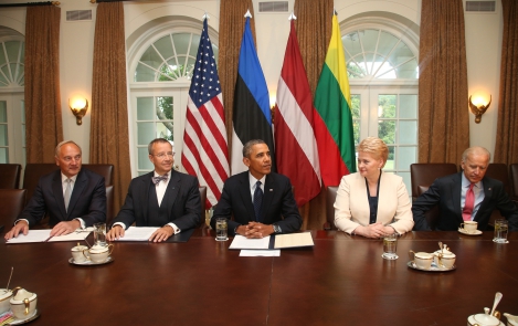 Ameerika Ühendriikide, Eesti Vabariigi, Läti Vabariigi ja Leedu Vabariigi ühisavaldus USA-Balti presidentide tippkohtumisel Washingtonis, Valges Majas 30. augustil 2013