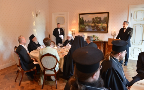 President Ilves to Patriarch Bartholomew: only in a free and democratic country can we believe without fear and stand for our convictions without apprehension