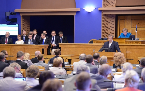 Vabariigi President Riigikogus 9. septembril 2013