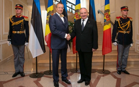 Президент Ильвес в Кишиневе: Молдова – страна хороших новостей