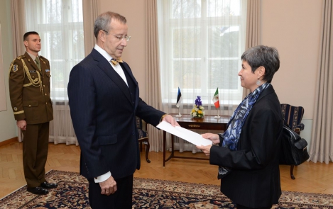 The ambassadors of Mexico, Montenegro, Malta and Mongolia presented their credentials to the Estonian Head of State