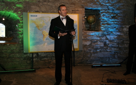 President Toomas Hendrik Ilves at the opening event of Gulf of Finland Year at the Estonian Maritime Museum in Tallinn on 10 February 2014