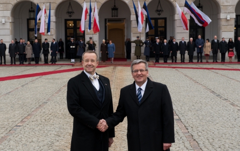 Estonian President to the Polish Head of State: as friends, we stand together for a democratic Europe 