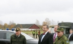 President Ilves visited the largest exercise for reservists, called Siil 2008