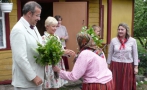 President Toomas Hendrik Ilves and Evelin Ilves visited Kihnu Island
