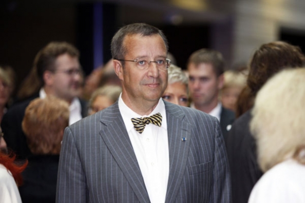 President Toomas Hendrik Ilves On the Day of the Restoration of Independence at Kumu Art Museum