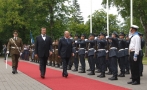 President Toomas Hendrik Ilves and Evelin Ilves received King Albert II and Queen Paola of Belgium
