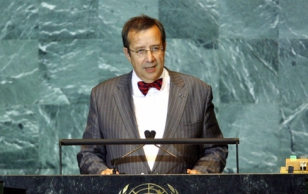 President Toomas Hendrik Ilves spoke to the Session of the United Nations Organization in New York