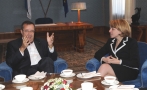 President Ilves met with Eka Tkeshelashvili, the Foreign Minister of Georgia