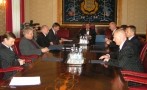 Vabariigi President kohtus Kadriorus riigikaitse nõukoguga