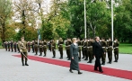 President Toomas Hendrik Ilves võttis Kadriorus vastu Leedu Vabariigi suursaadiku Juozas Bernatonise, kes esitas oma volikirja