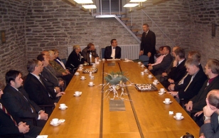 Встреча с представителями Выруского уезда 