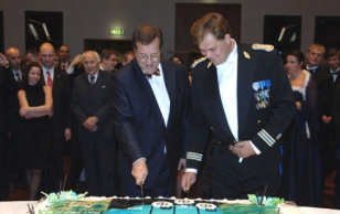 President Toomas Hendrik Ilves attended in Jõhvi Concert Hall on the occasion of the 88th anniversary of the Estonian police.