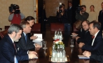 President Toomas Hendrik Ilves met with NATO Secretary General Jaap de Hoop Scheffer.