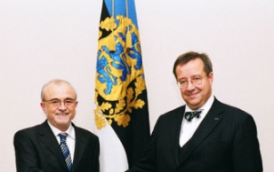 President Toomas Hendrik Ilves received Jakov Skočibušić, the Ambassador of Bosnia and Herzegovina, who presented his credentials.