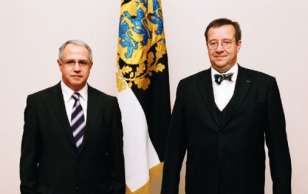 President Toomas Hendrik Ilves võttis vastu Bulgaaria Vabariigi suursaadiku Plamen Bonchevi, kes esitas oma volikirja.