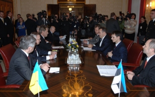 President Toomas Hendrik Ilves met with Viktor Yushchenko, President of Ukraine.