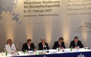 President Toomas Hendrik Ilves participated in the prestigious Wehrkunde Security Conference in Munich.